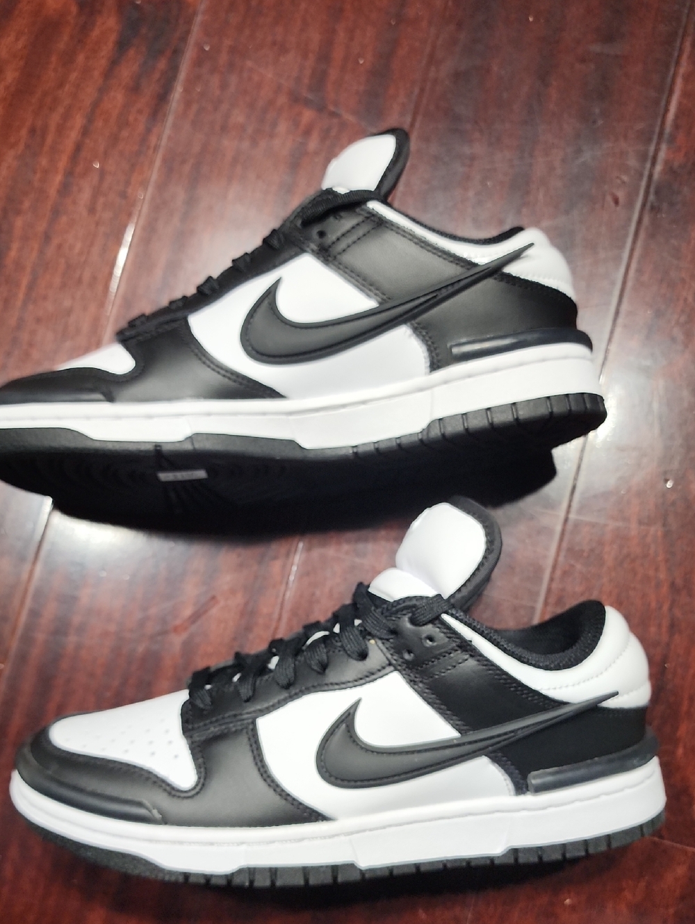 Nike Dunk Twist Low Panda Shoes Sneakers Women’s Size 8 Black White